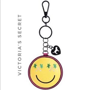 Victorias Secret Smiley Mirror Keychain